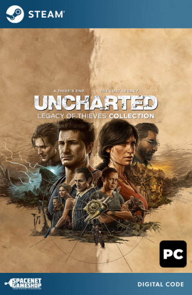 Uncharted: Legacy of Thieves Collection Steam CD-Key [GLOBAL]